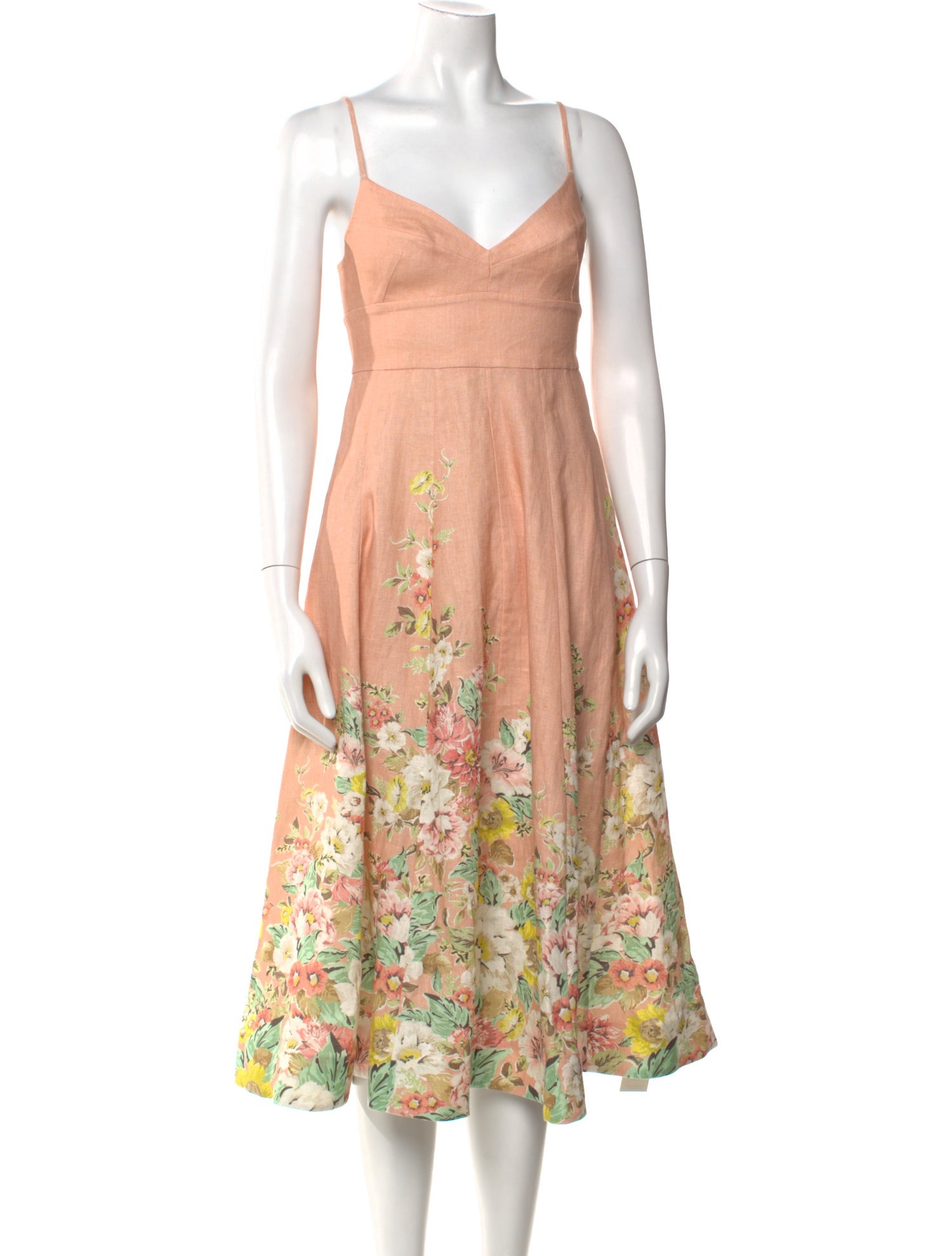 Zimmermann Linen Midi Length Dress w/ Tags