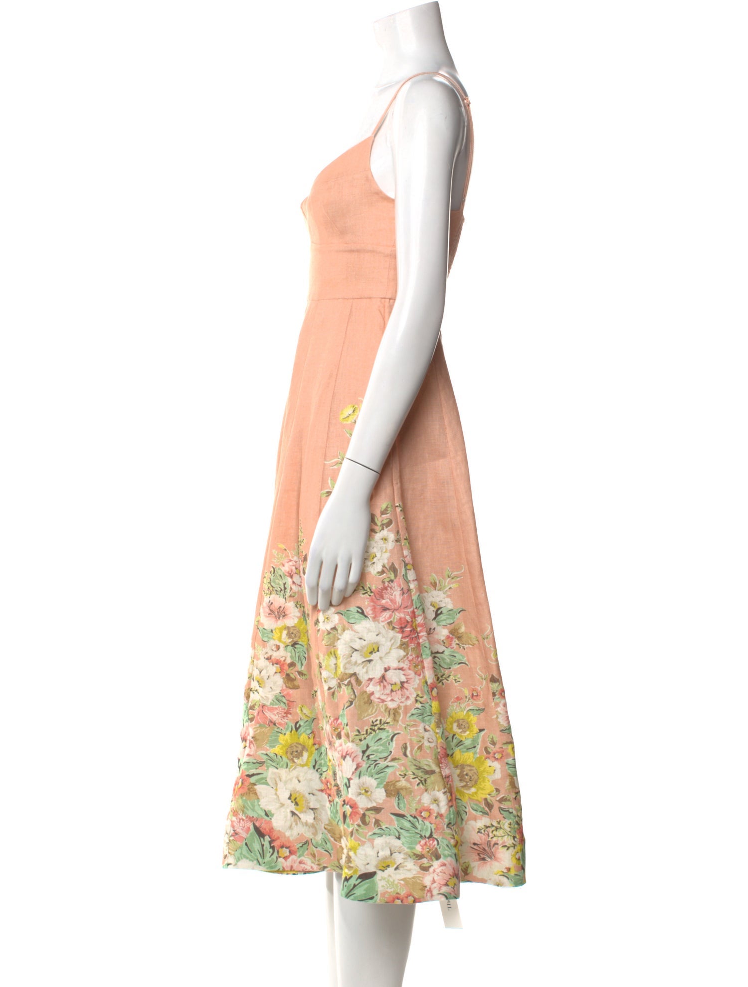 Zimmermann Linen Midi Length Dress w/ Tags