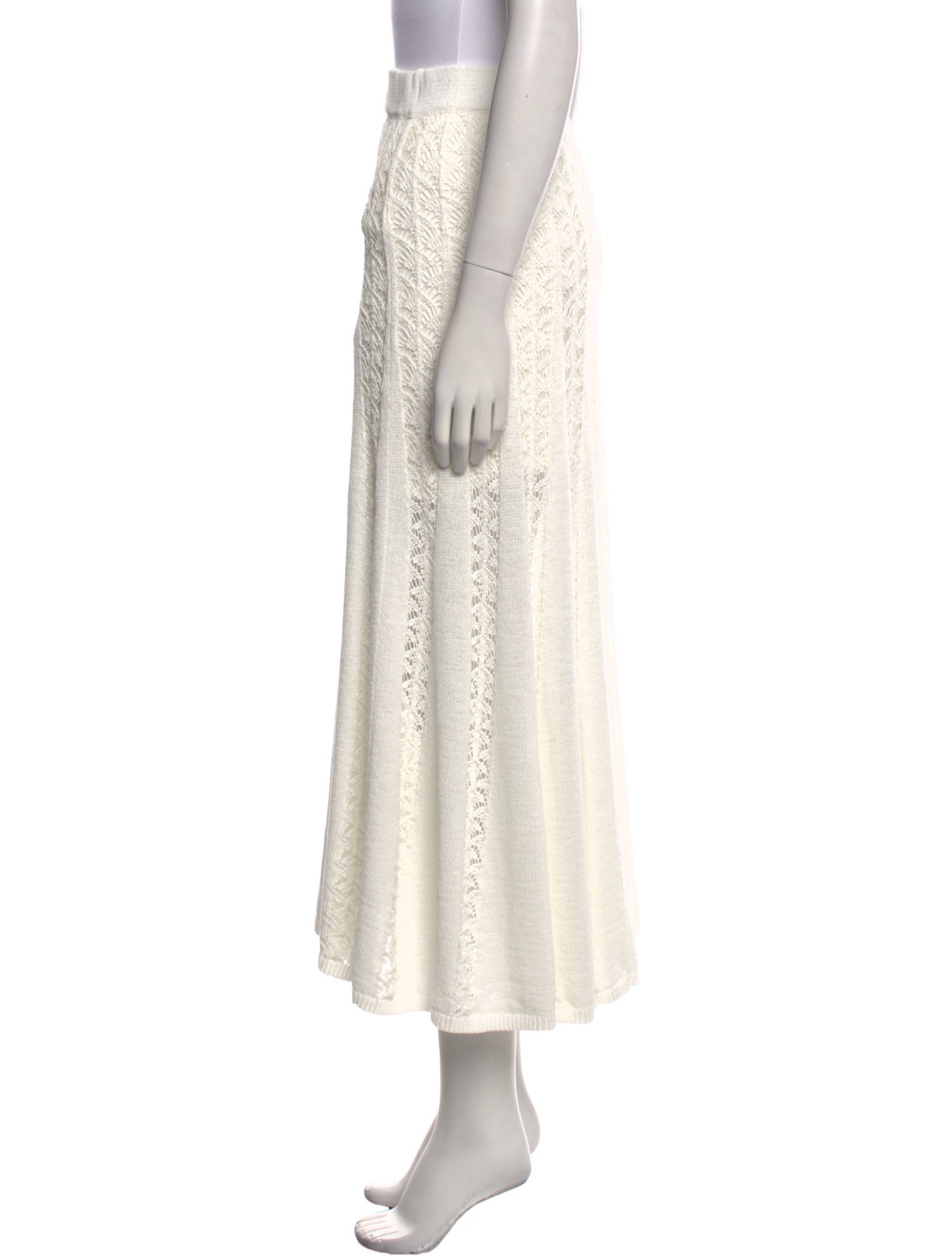 Zimmermann Ruffle Embellishment Midi Length Skirt