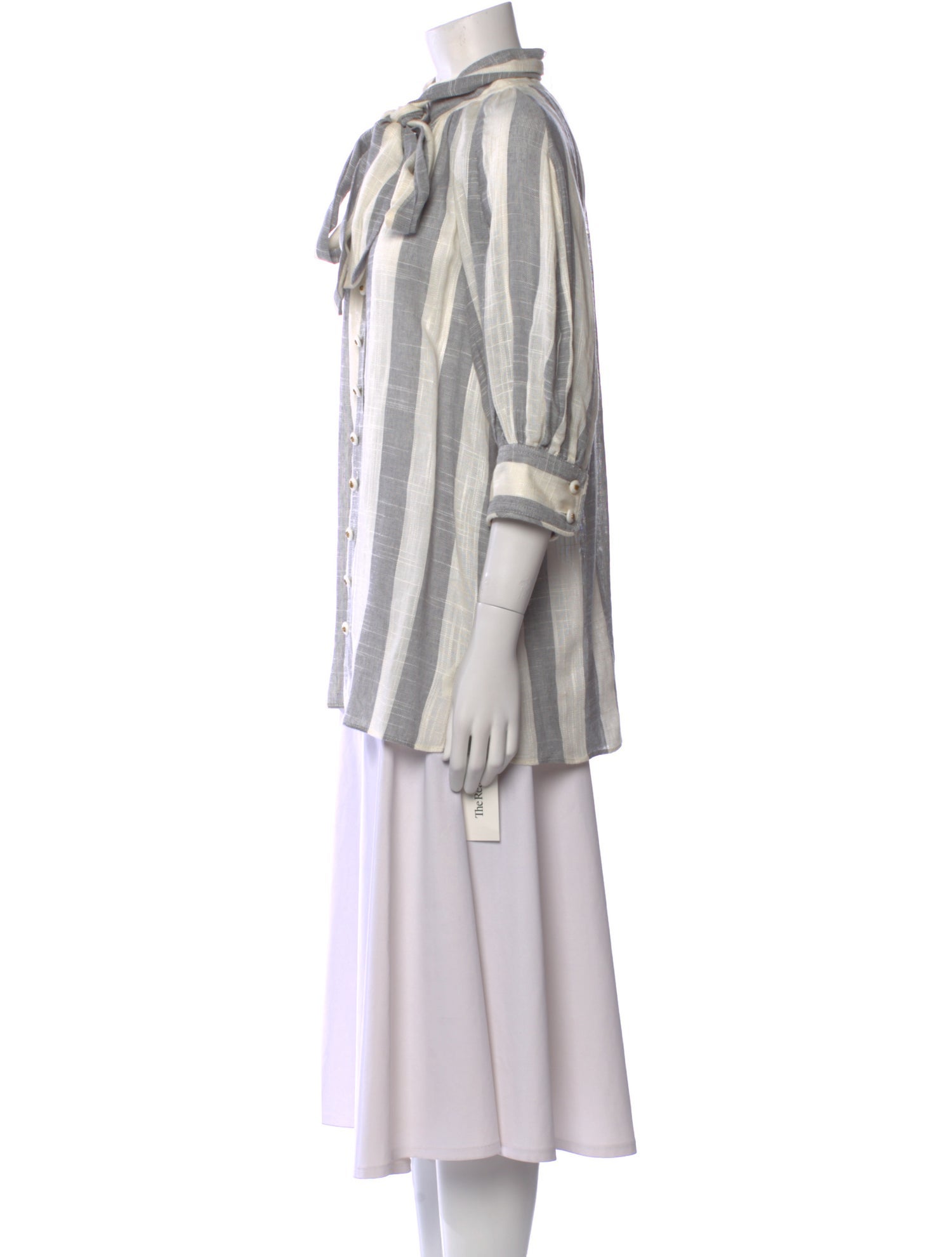 Zimmermann Silk Striped Tunic