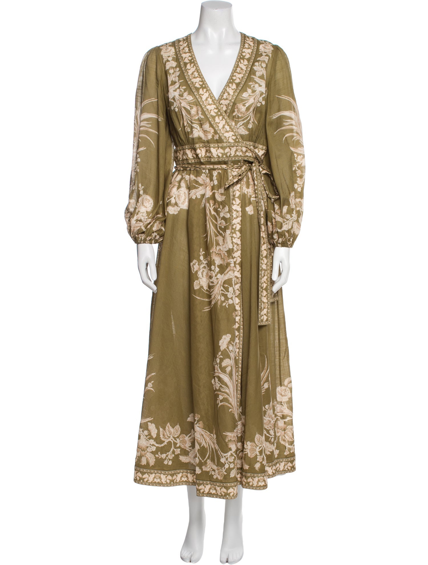 Zimmermann Printed Long Dress