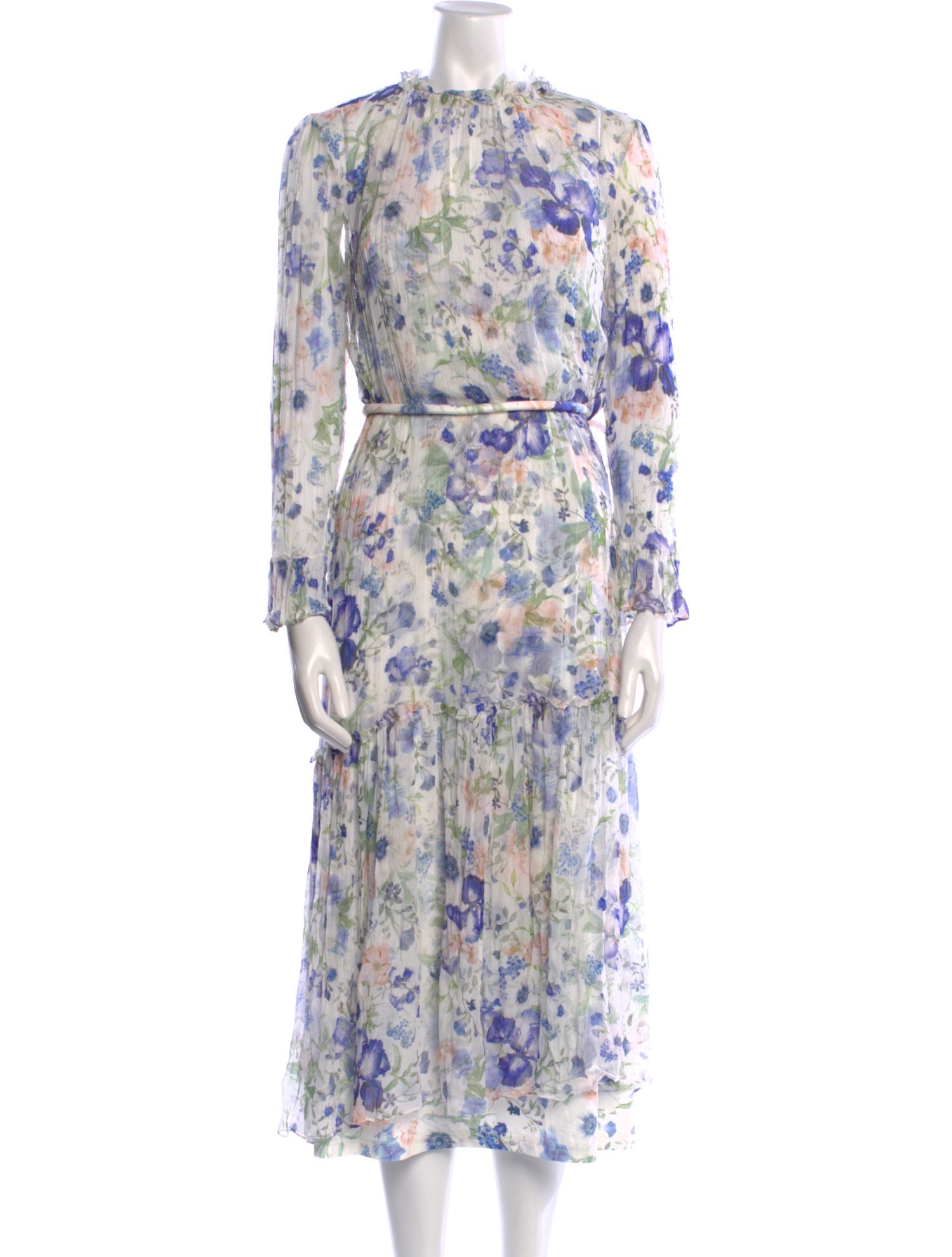 Zimmermann Floral Print Long Dress