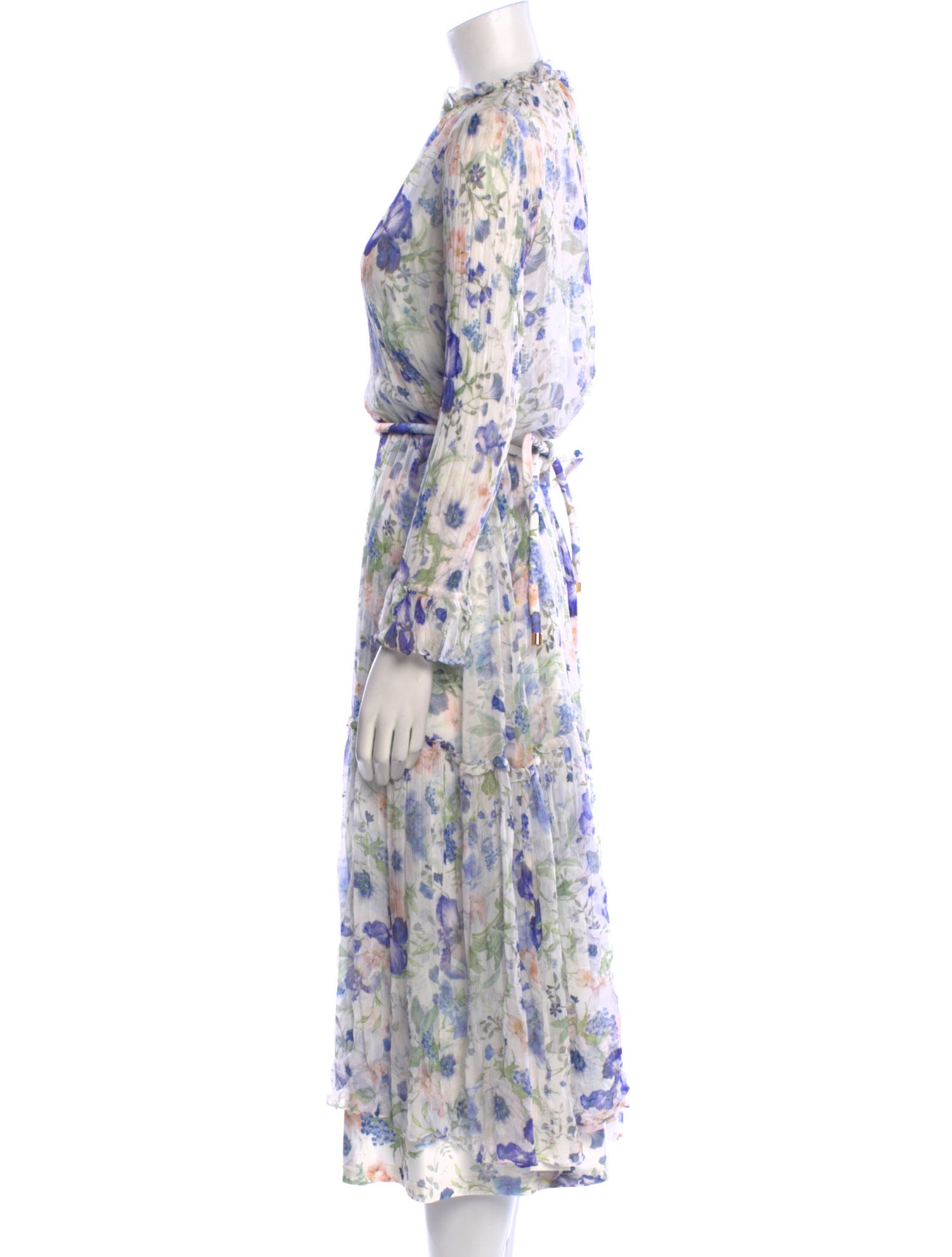 Zimmermann Floral Print Long Dress