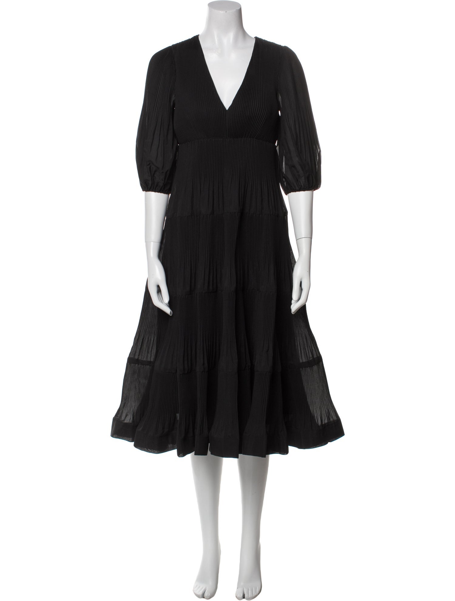 Zimmermann V-Neck Midi Length Dress w/ Tags