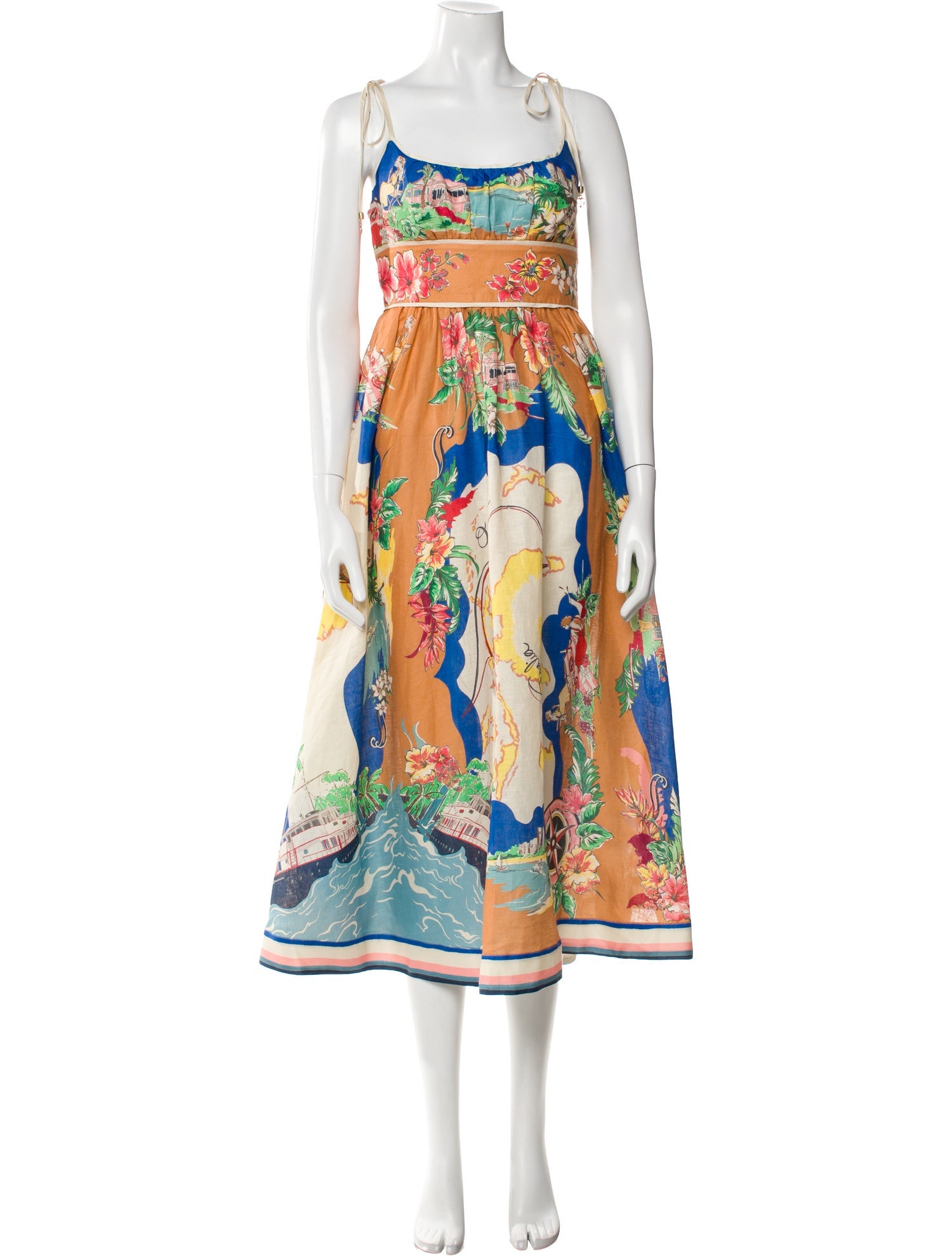 Zimmermann Linen Long Dress