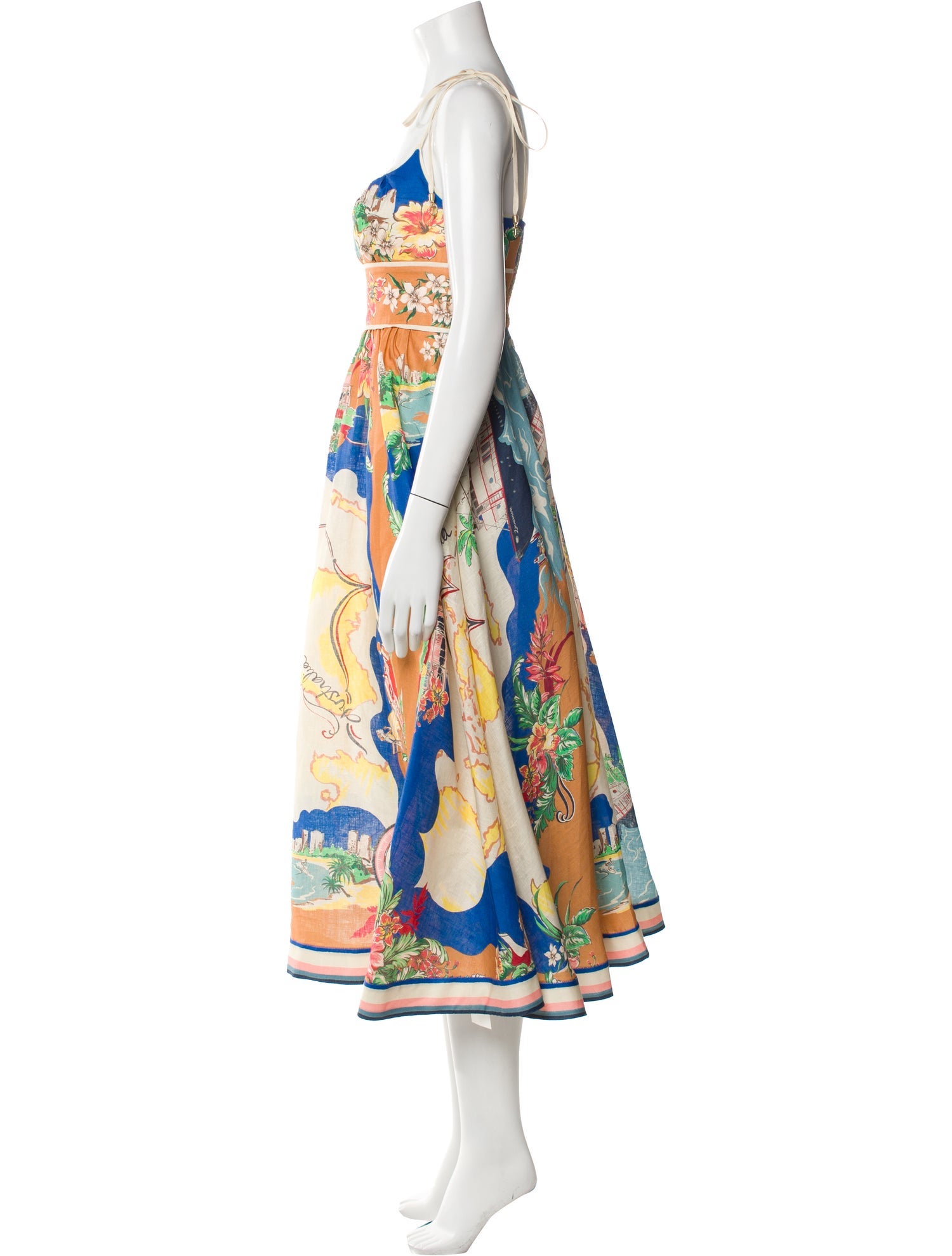 Zimmermann Linen Long Dress