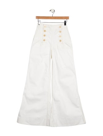 Zimmermann Mid-Rise Wide Leg Jeans