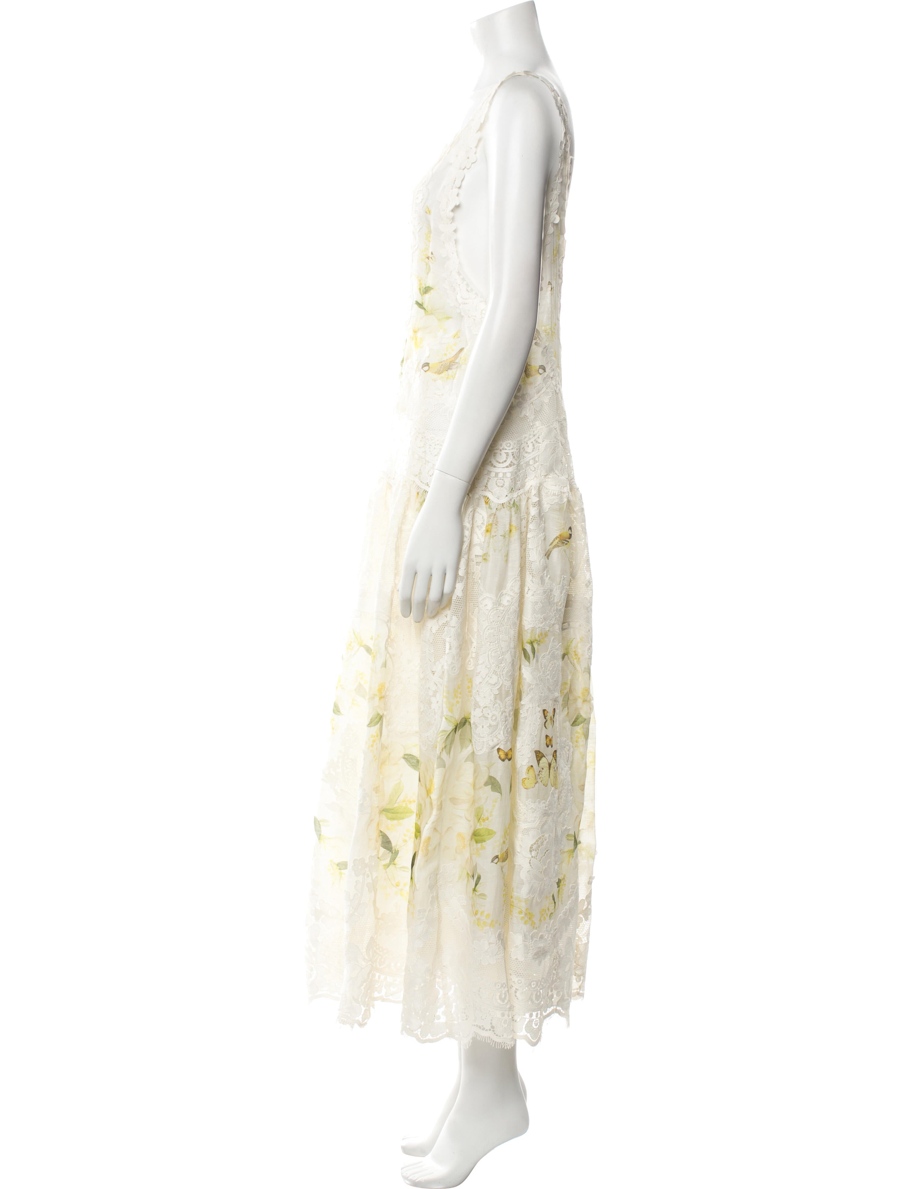 Zimmermann Linen Long Dress