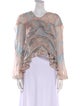 Zimmermann Printed V-Neck Blouse