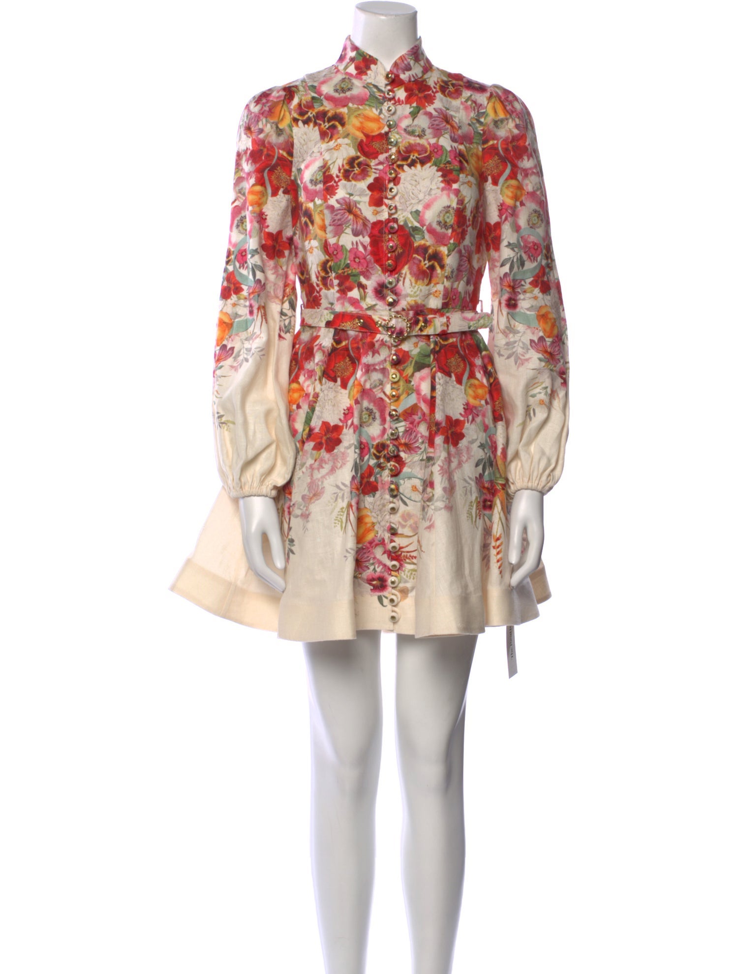 Zimmermann Linen Mini Dress