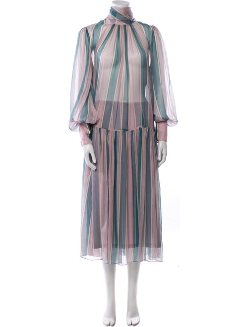 Zimmermann Striped Long Dress