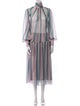 Zimmermann Striped Long Dress