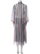 Zimmermann Striped Long Dress
