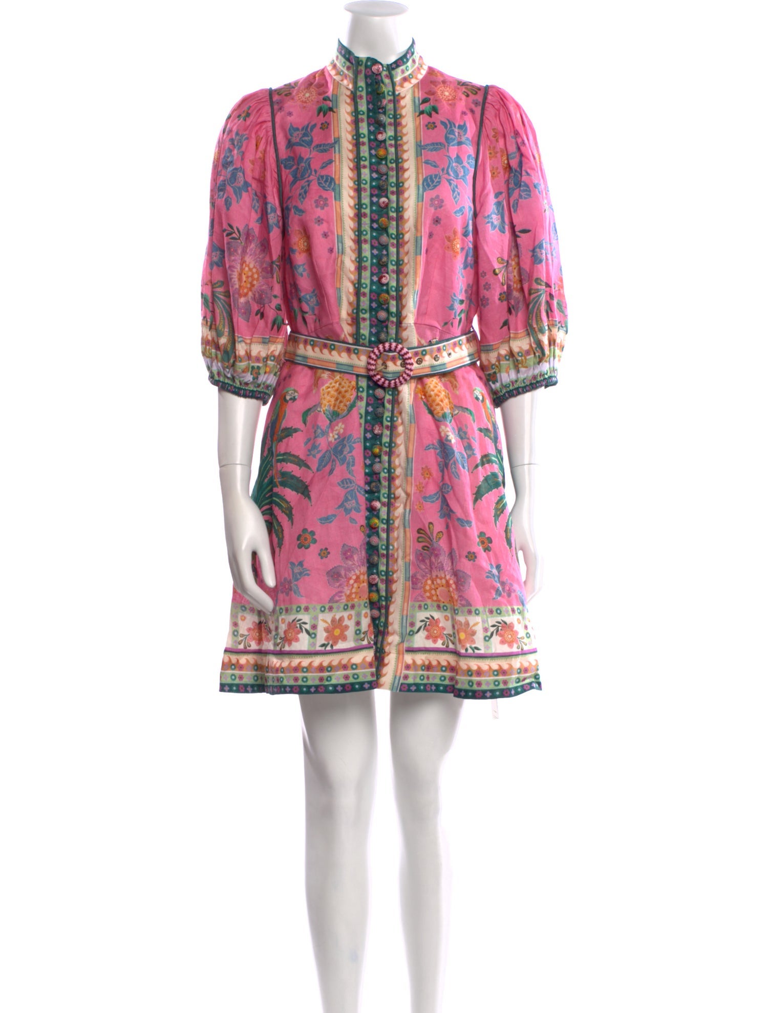 Zimmermann Linen Mini Dress w/ Tags