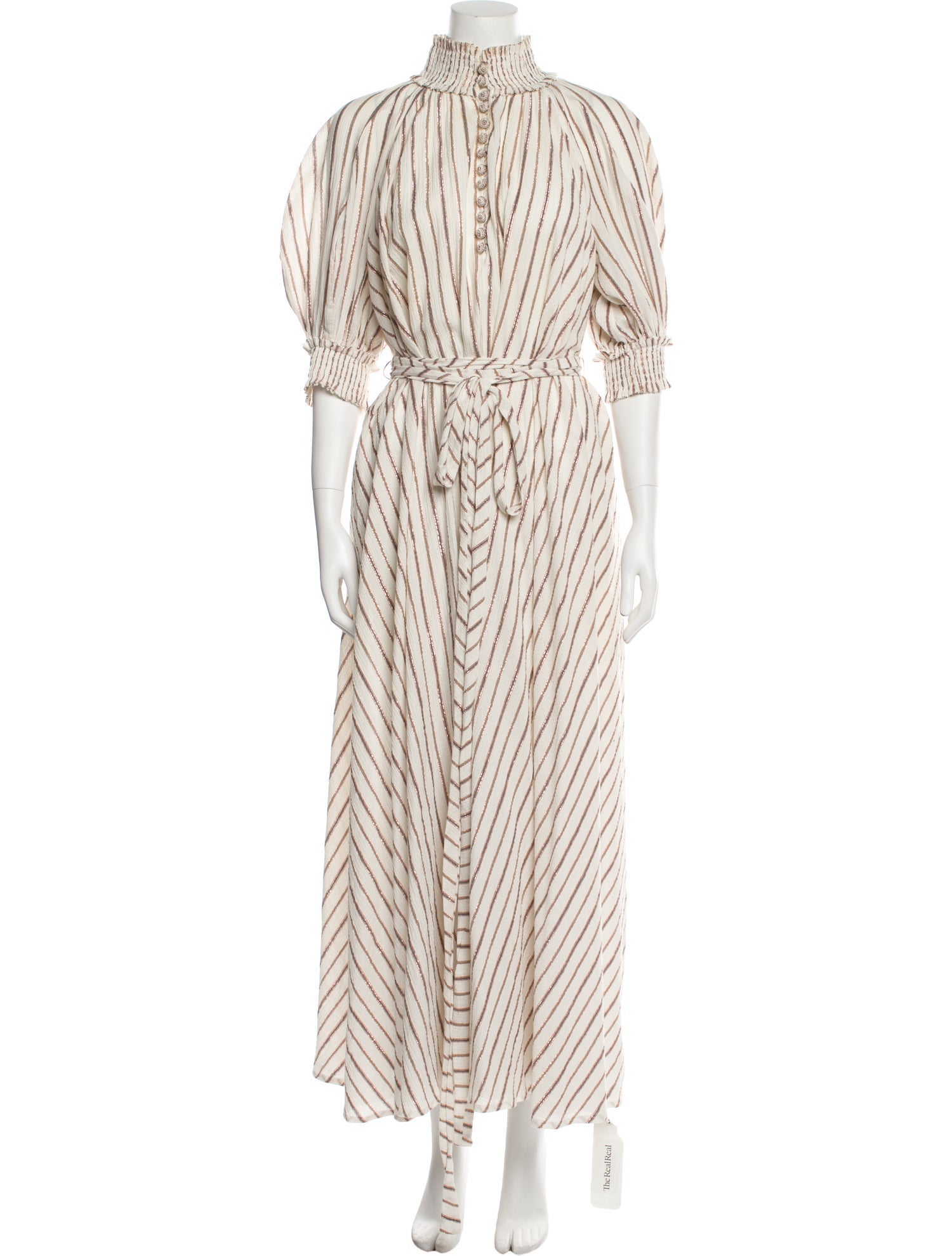 Zimmermann Striped Long Dress