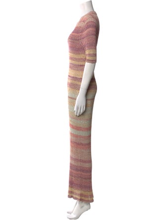 Zimmermann Striped Long Dress