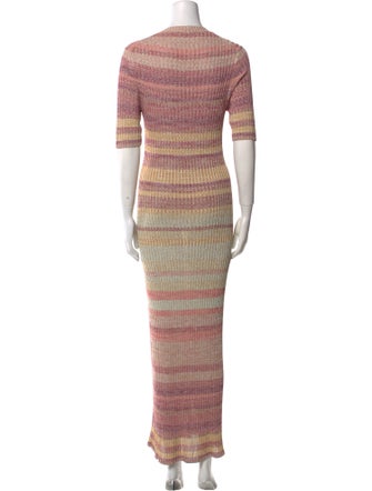 Zimmermann Striped Long Dress