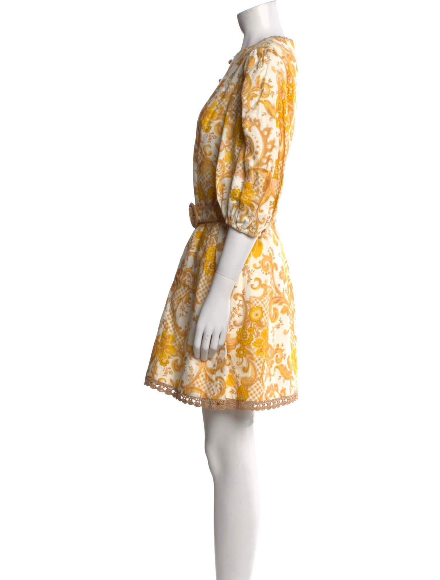 Zimmermann Linen Mini Dress