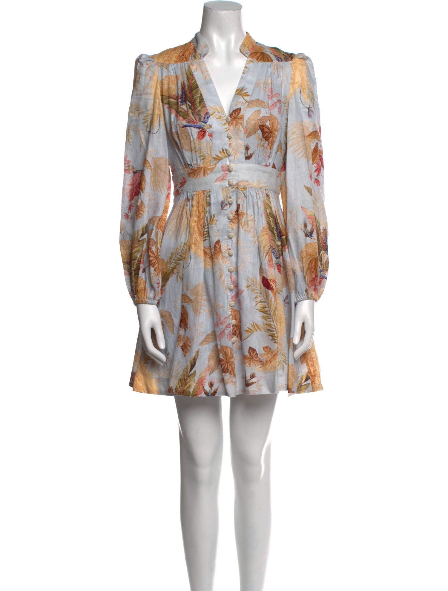 Zimmermann Linen Mini Dress w/ Tags