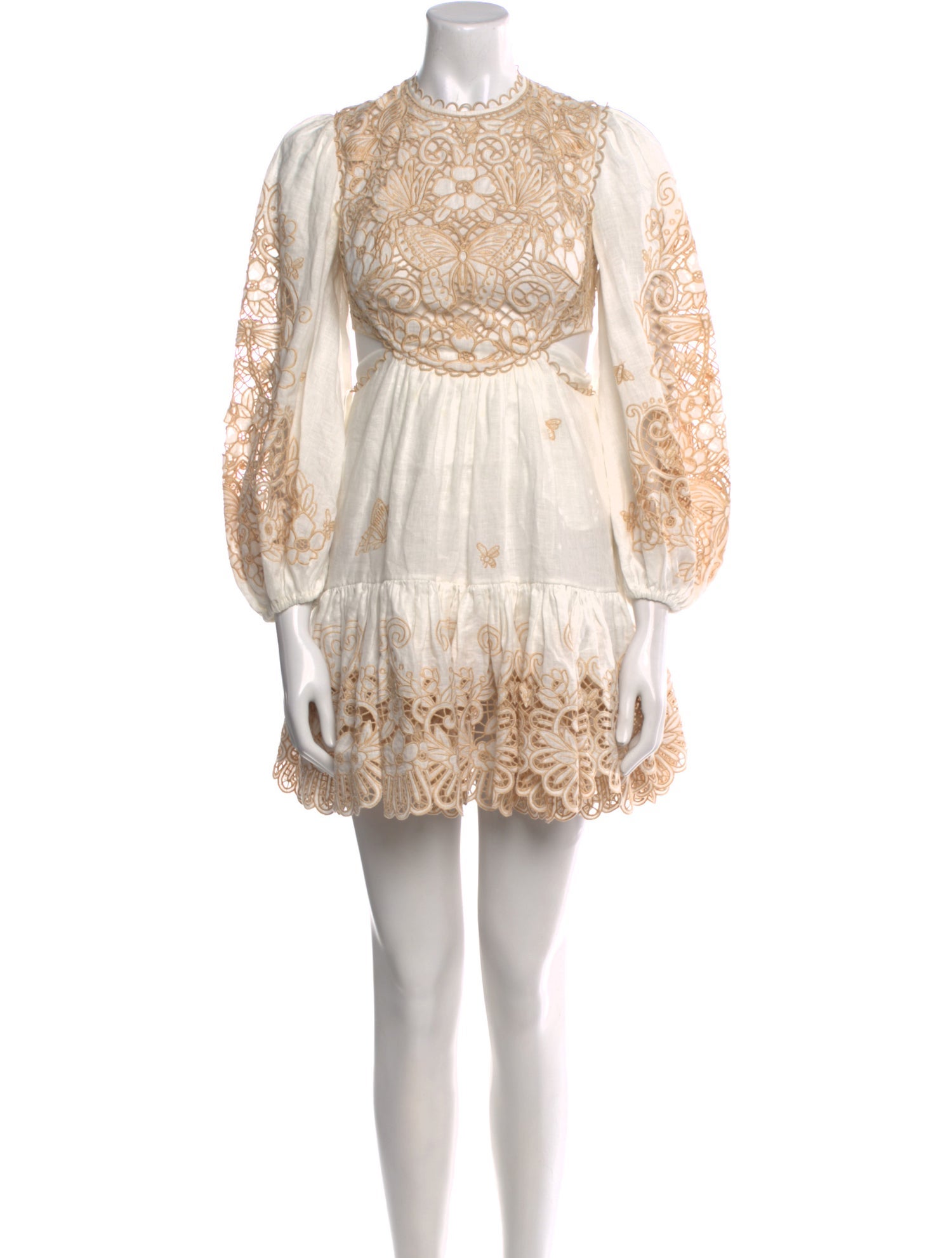 Zimmermann Linen Mini Dress