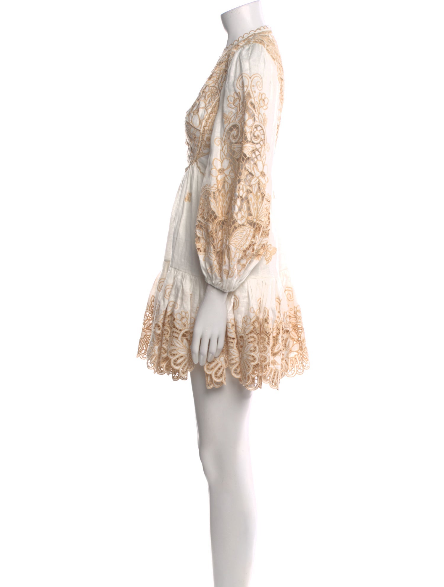 Zimmermann Linen Mini Dress