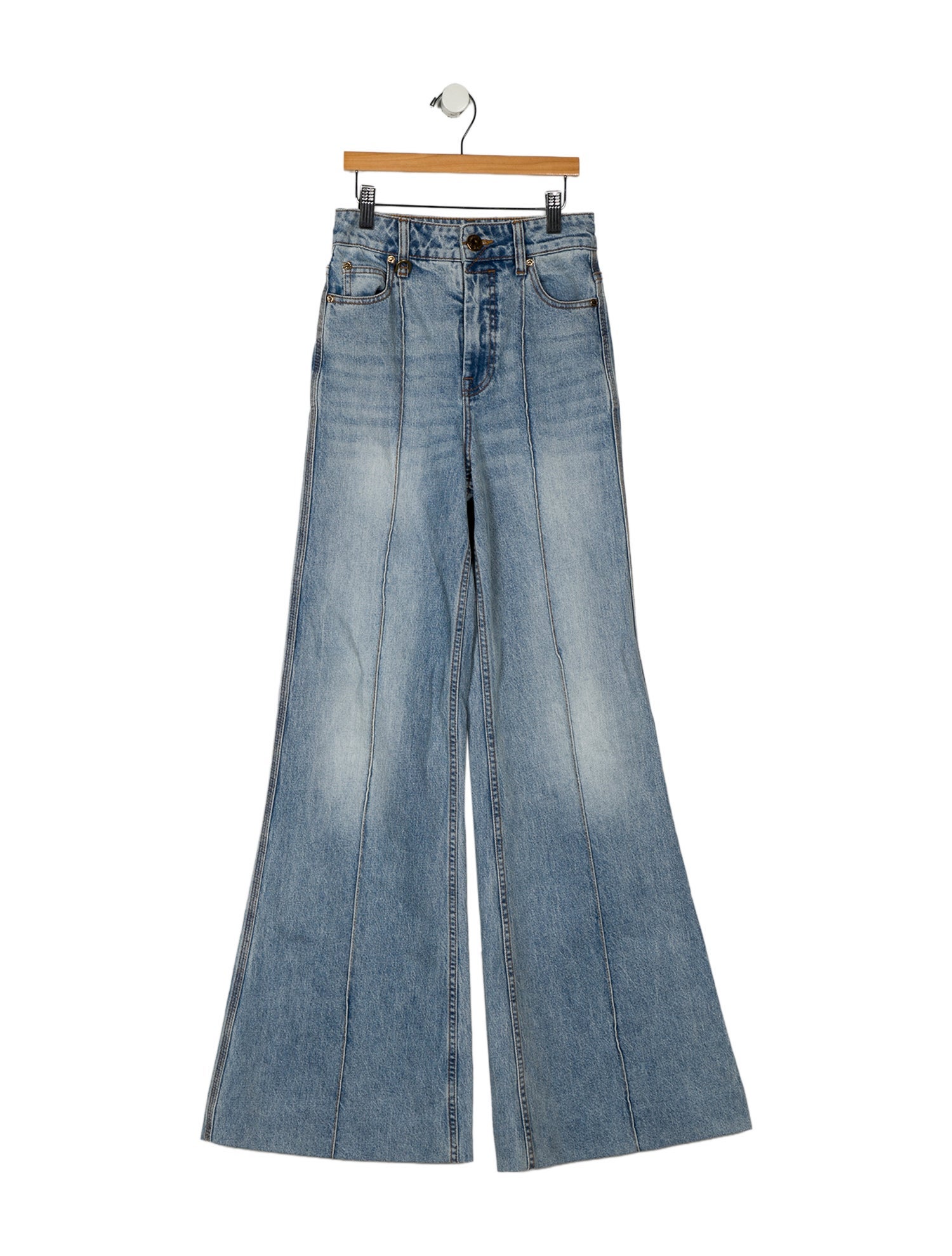 Zimmermann High-Rise Wide Leg Jeans