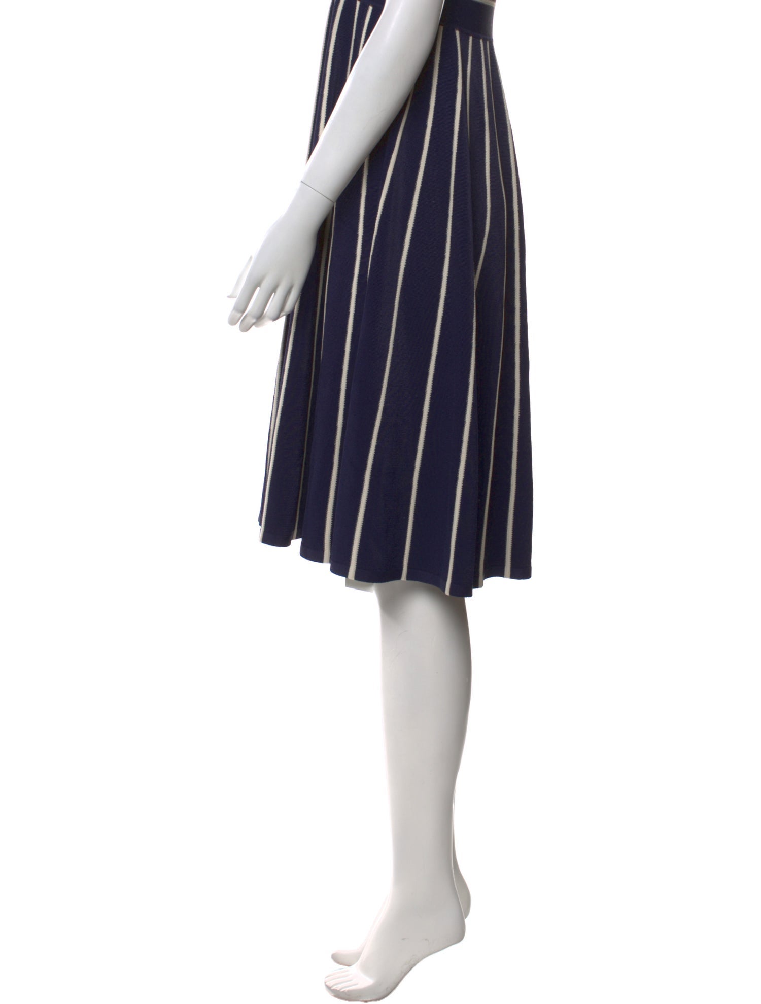 Zimmermann Striped Midi Length Skirt