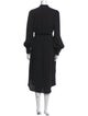 Zimmermann Mock Neck Long Dress