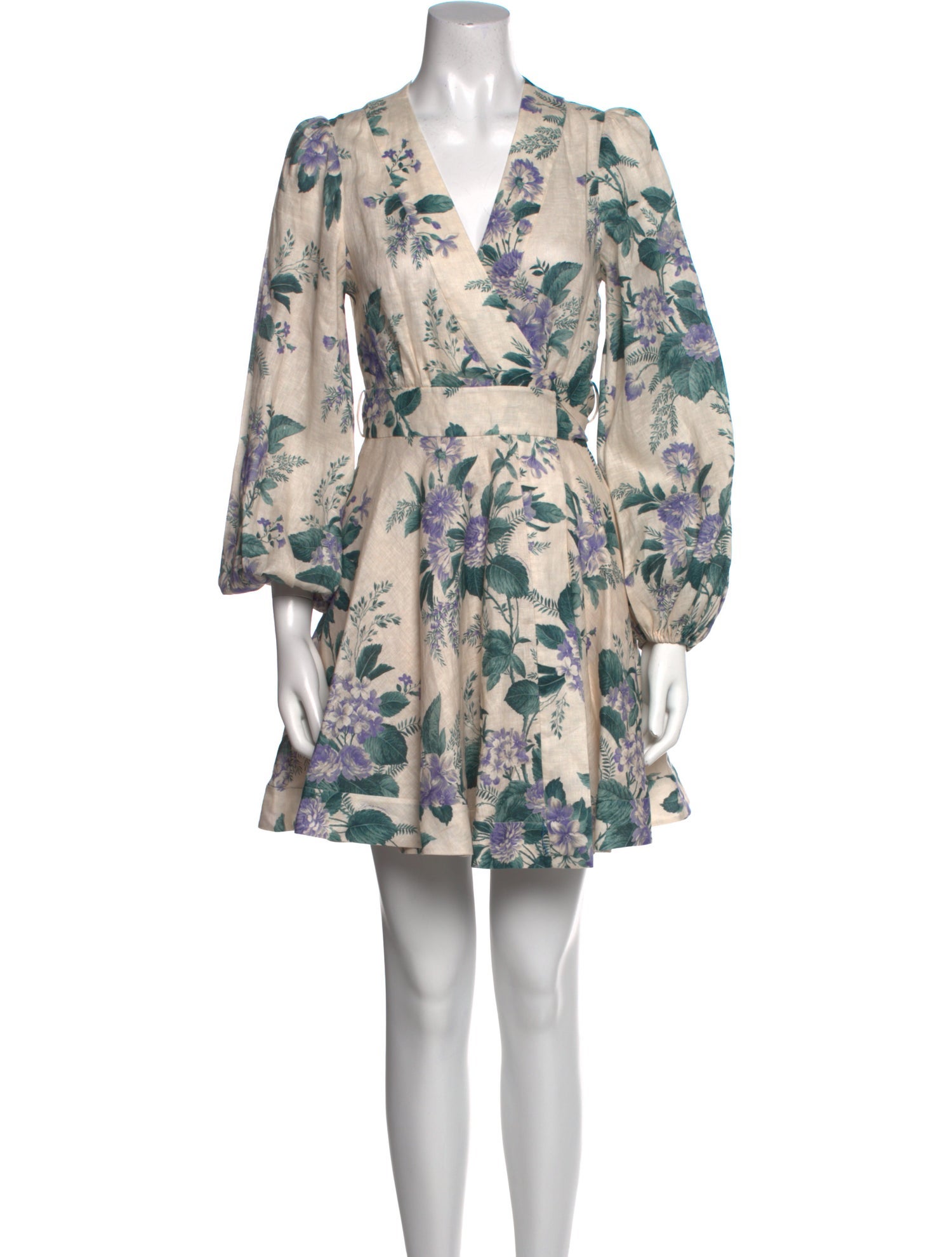 Zimmermann Linen Mini Dress w/ Tags