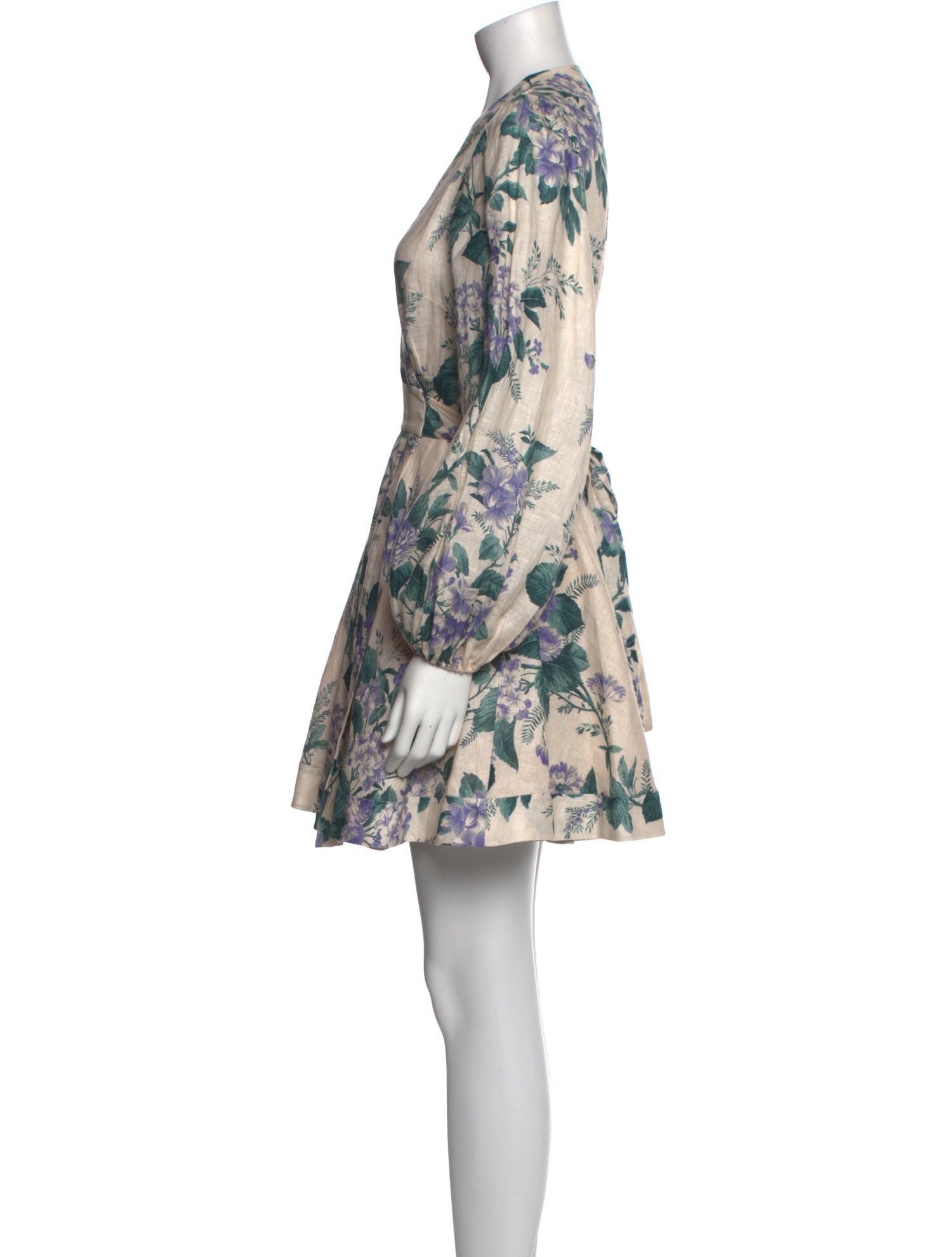 Zimmermann Linen Mini Dress w/ Tags