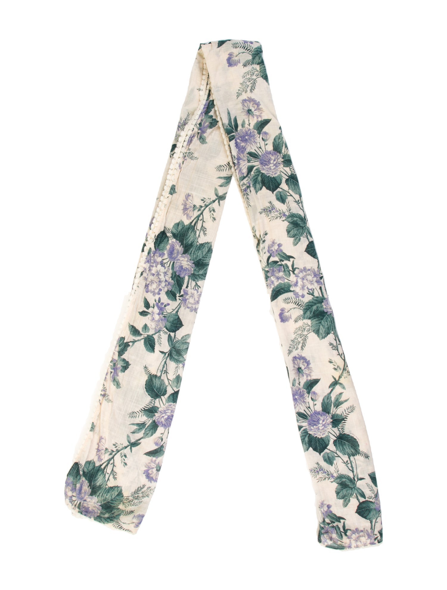 Zimmermann Silk Floral Print Scarf