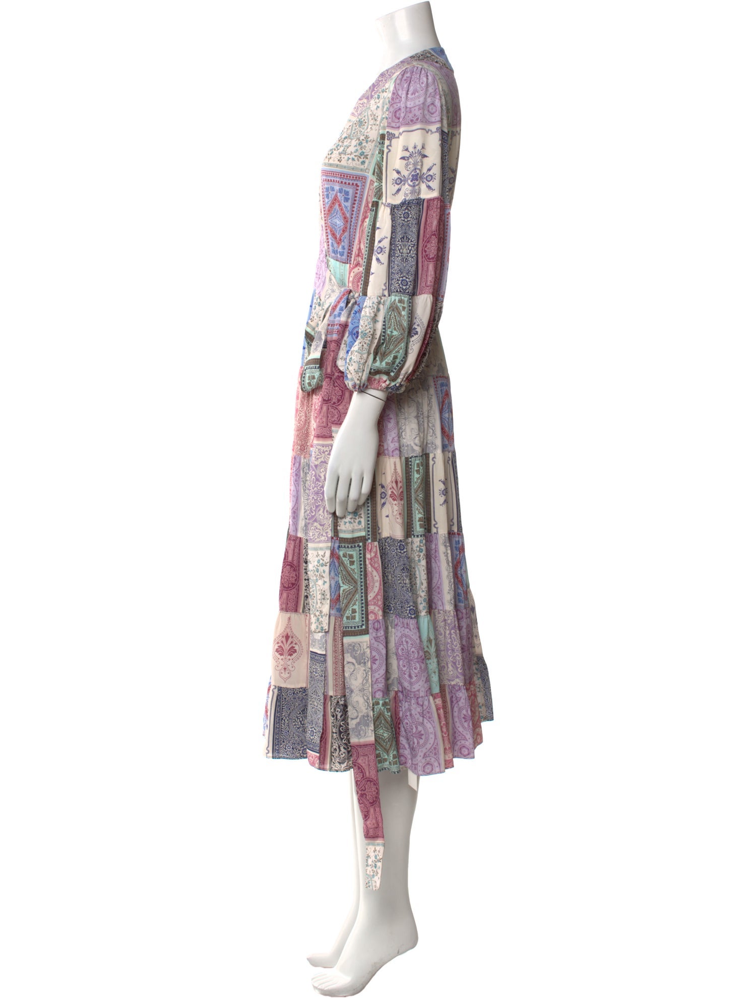 Zimmermann Paisley Print Midi Length Dress