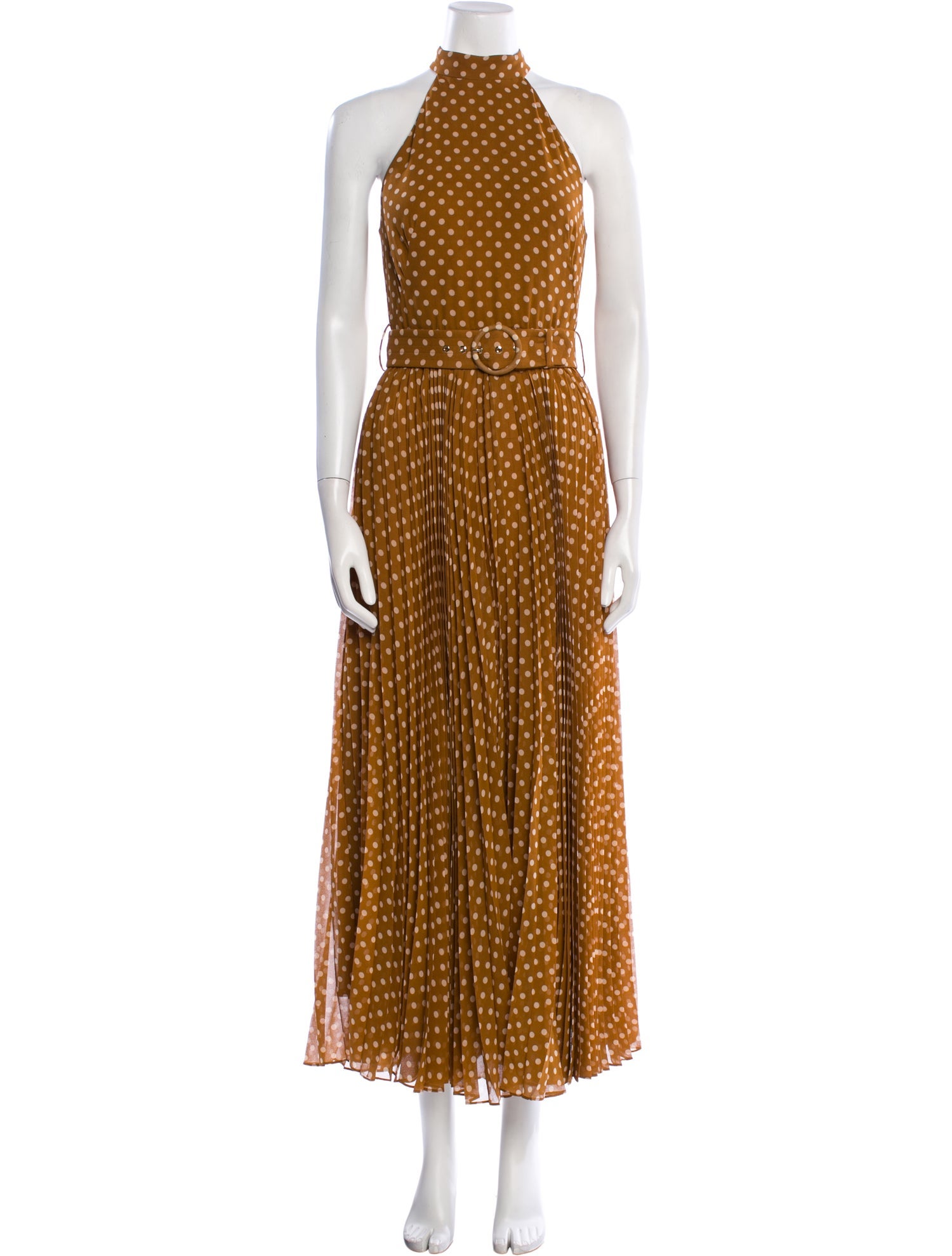 Zimmermann Polka Dot Print Long Dress