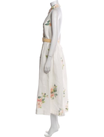 Zimmermann Linen Midi Length Dress