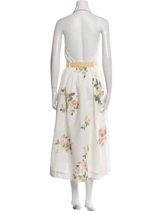 Zimmermann Linen Midi Length Dress