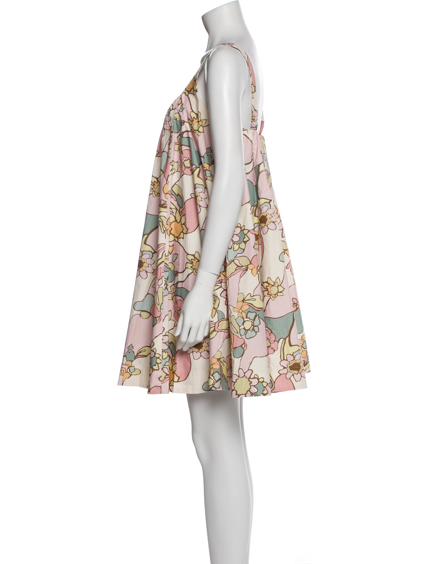 Zimmermann Floral Print Mini Dress