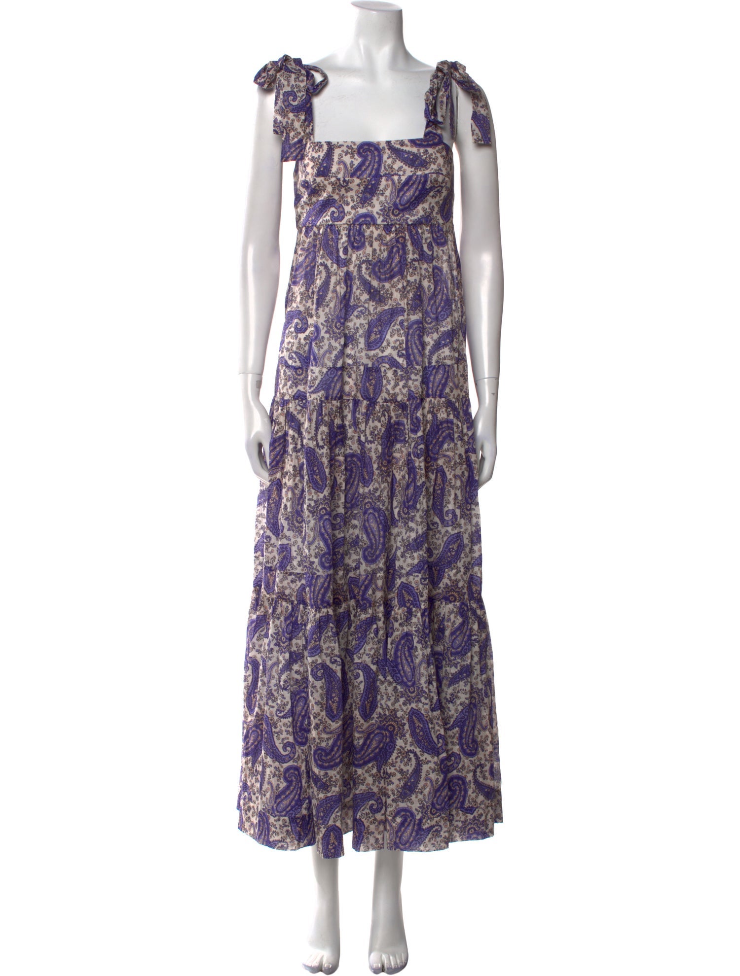 Zimmermann Paisley Print Long Dress w/ Tags