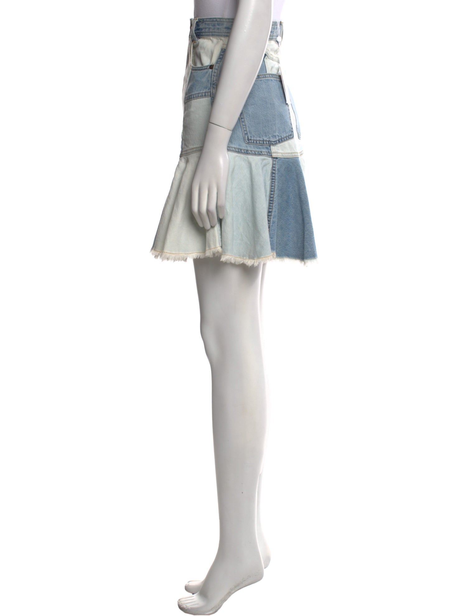 Zimmermann Colorblock Pattern Mini Skirt w/ Tags