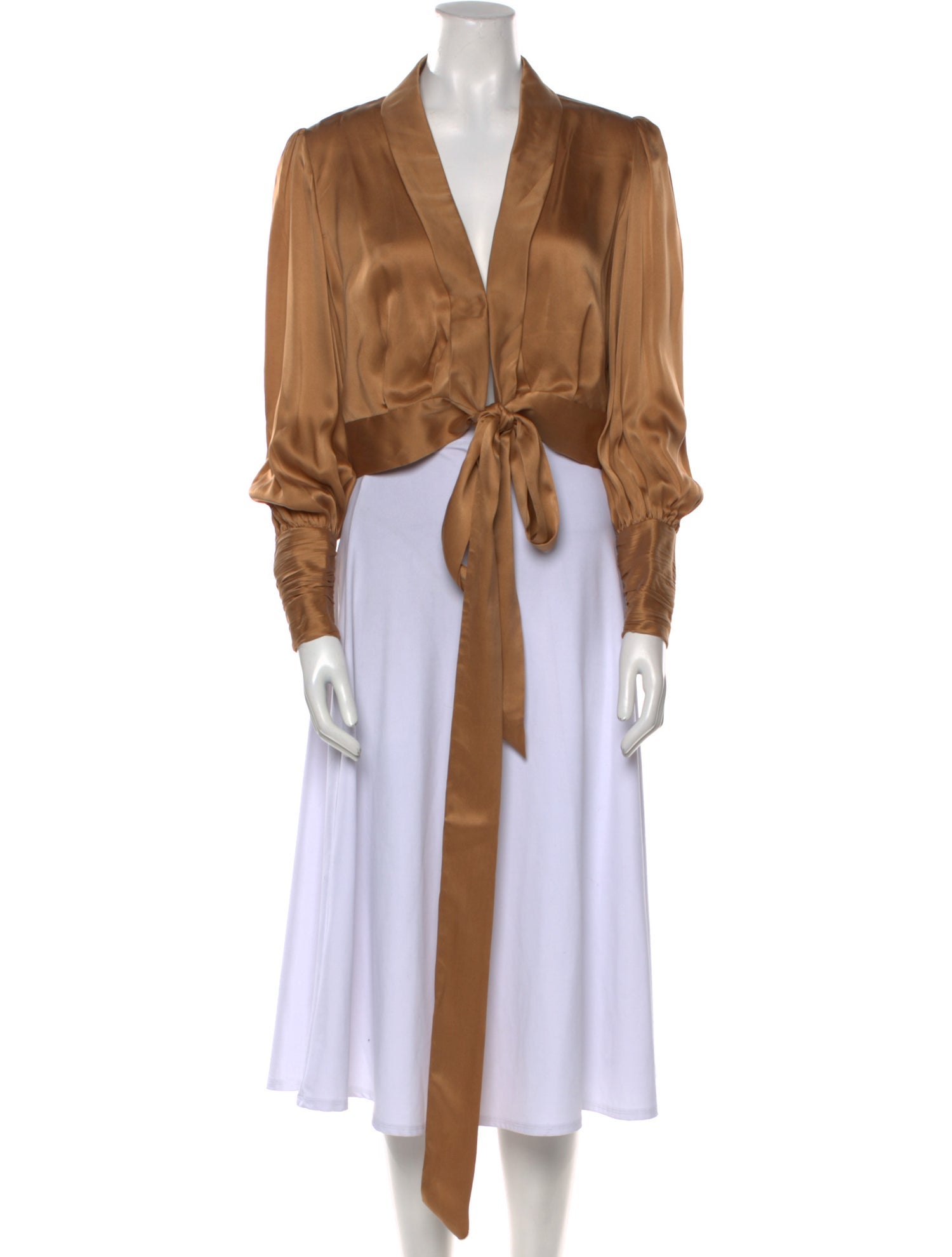 Zimmermann Silk V-Neck Blouse