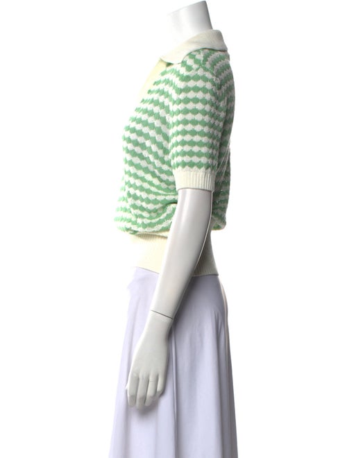 Zimmermann Striped V-Neck Sweater