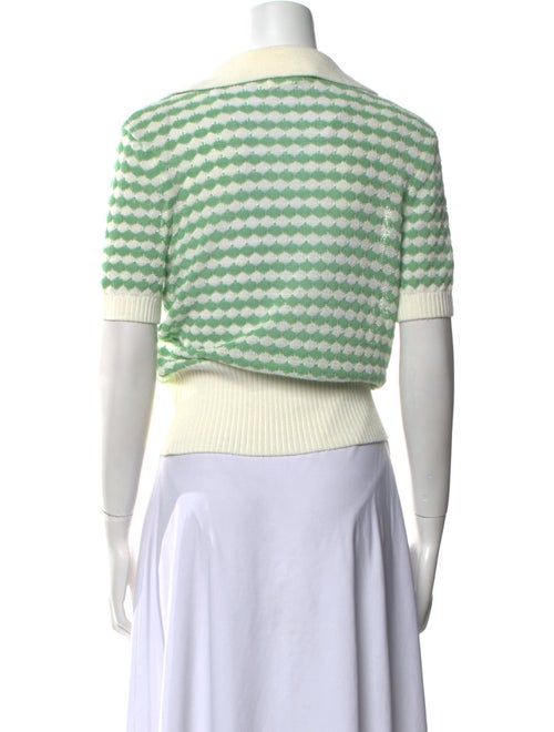 Zimmermann Striped V-Neck Sweater
