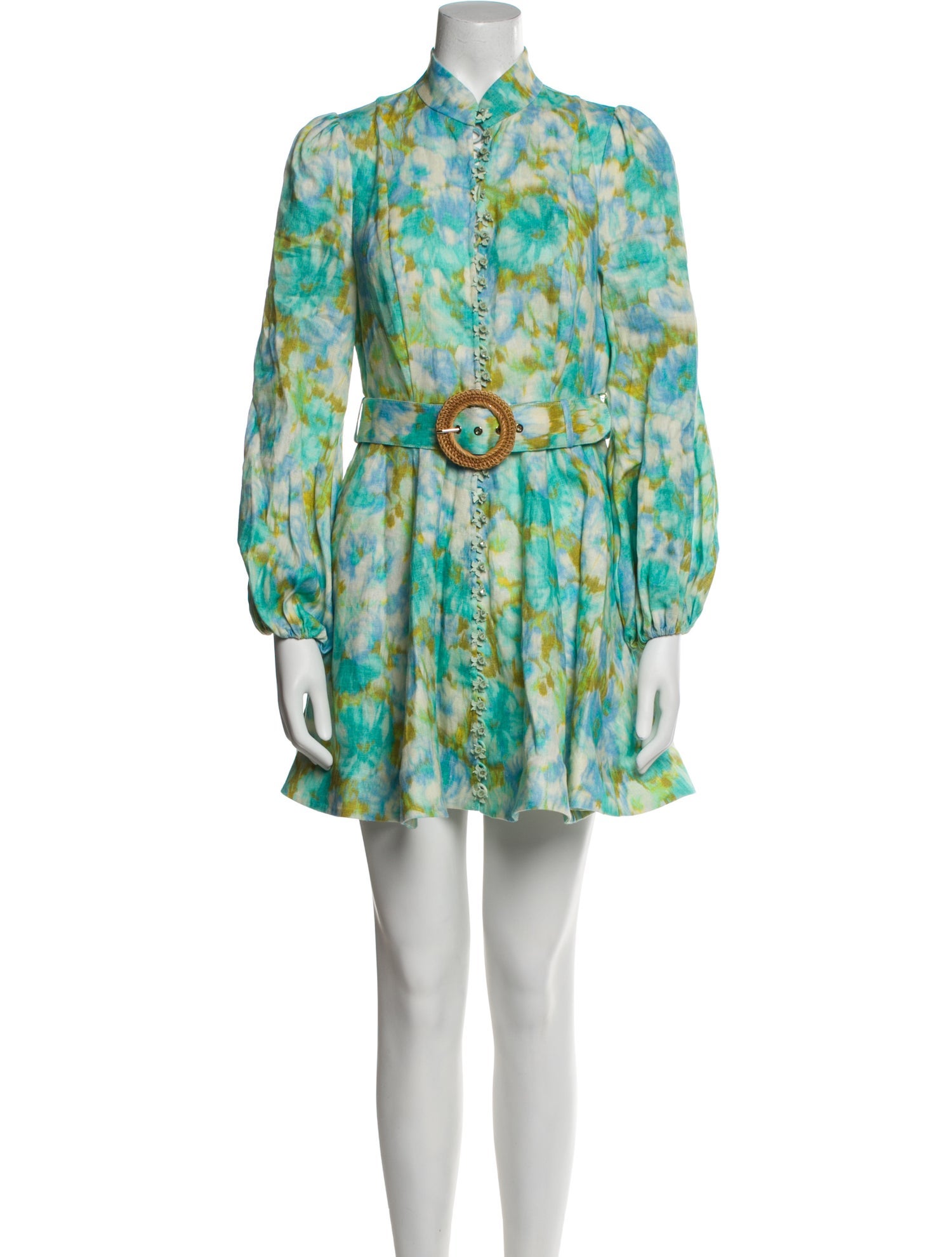 Zimmermann Linen Mini Dress