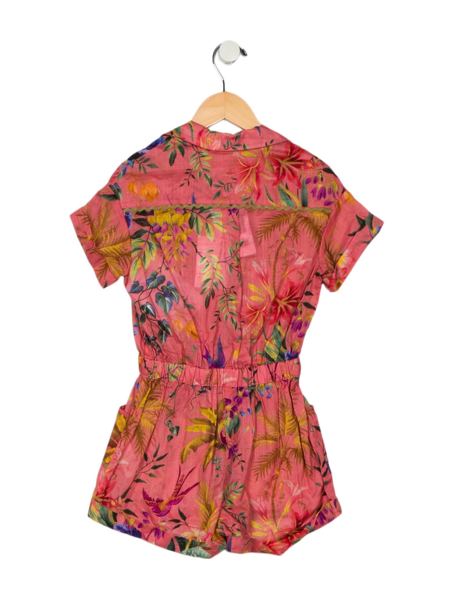 Zimmermann Short Sleeve Romper w/Tags