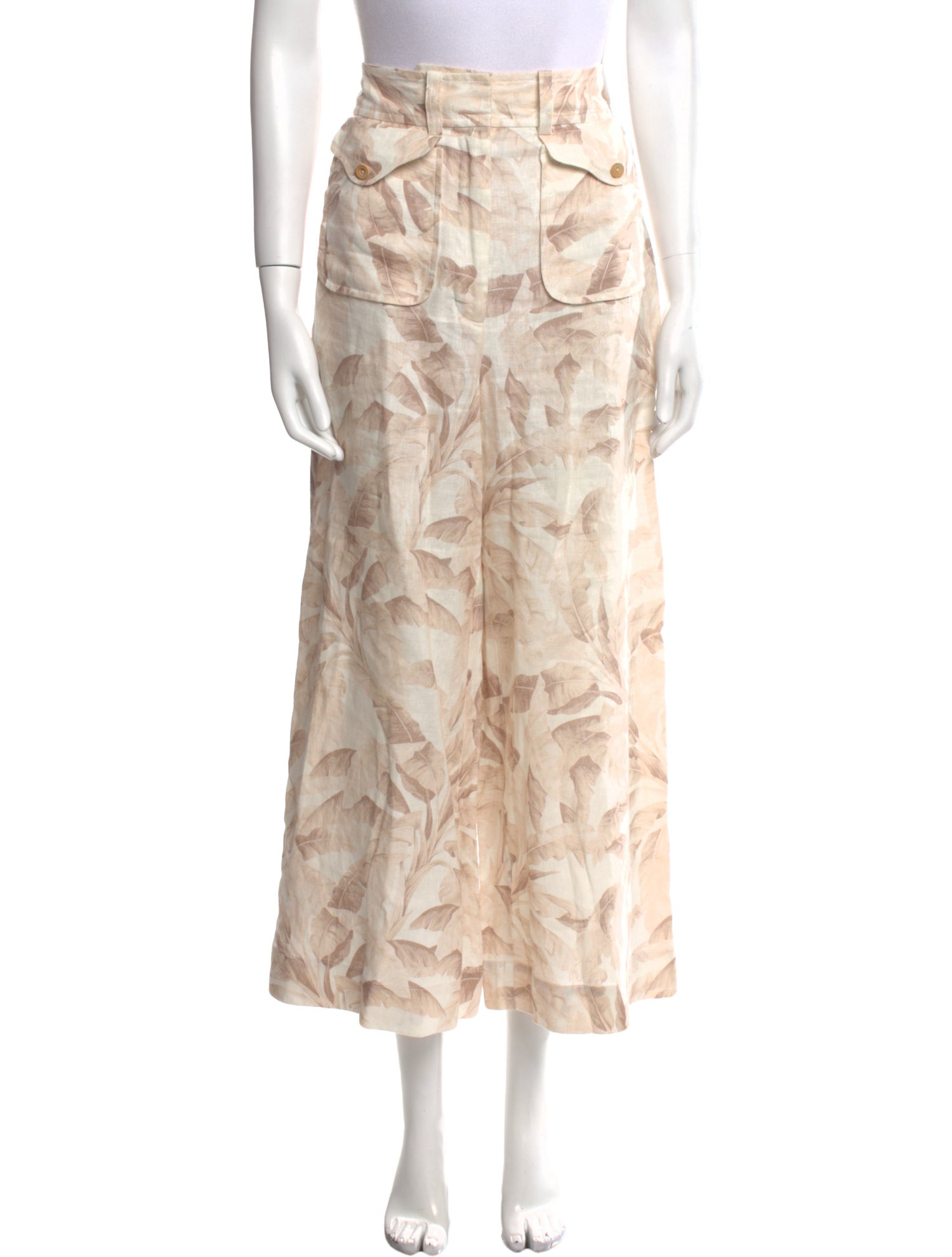 Zimmermann Linen Wide Leg Pants