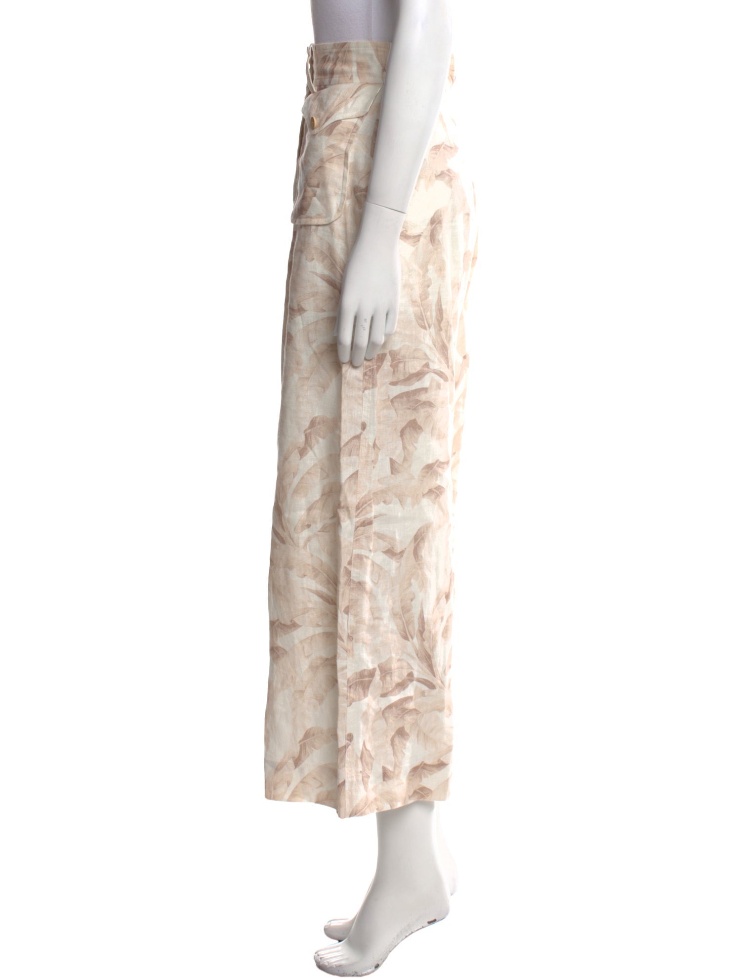 Zimmermann Linen Wide Leg Pants