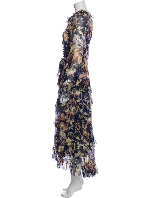 Zimmermann Floral Print Long Dress