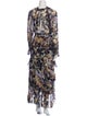 Zimmermann Floral Print Long Dress