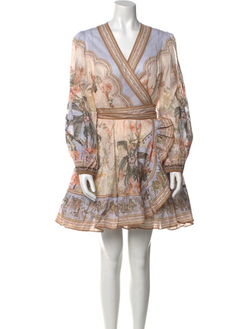 Zimmermann Printed Mini Dress