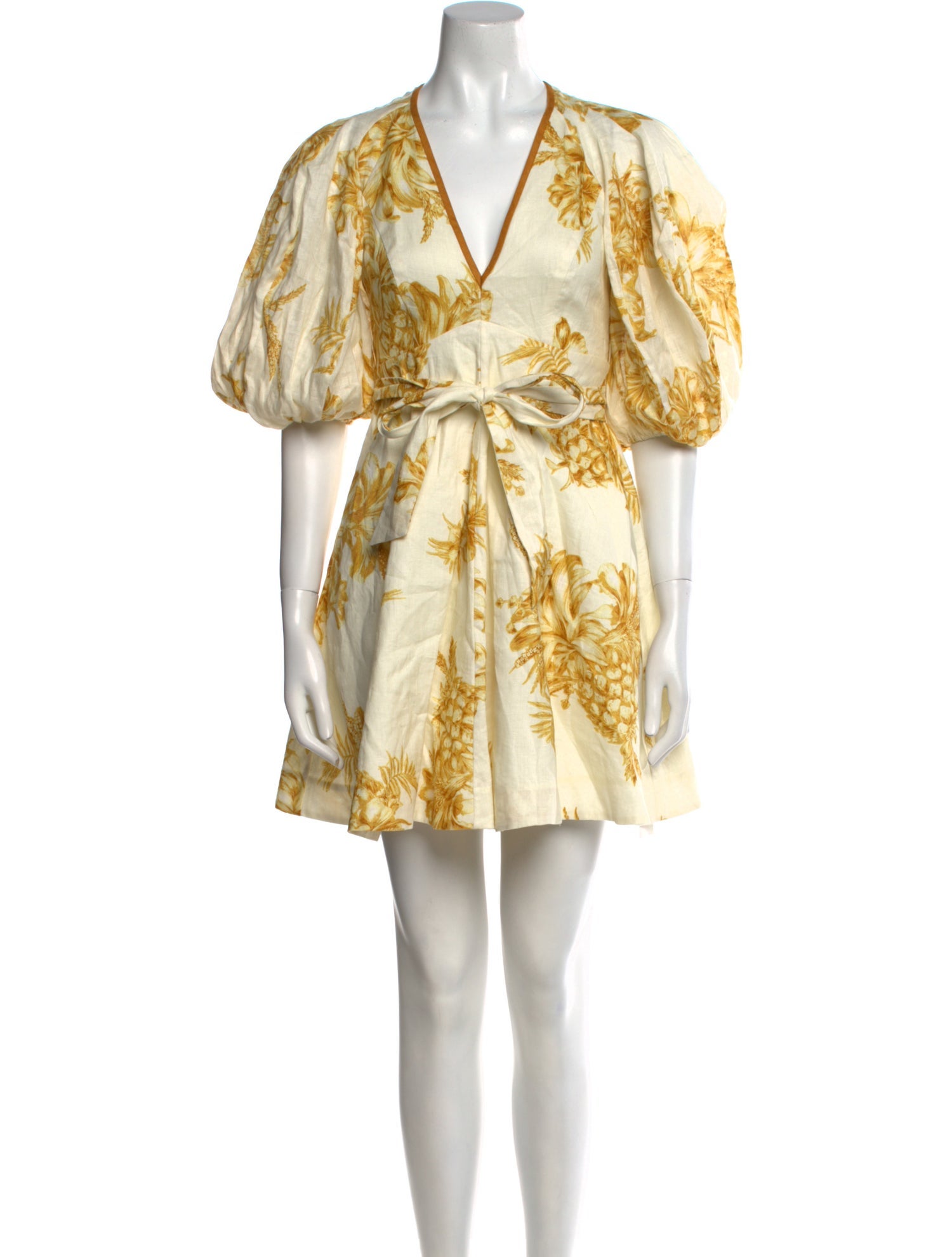 Zimmermann Linen Mini Dress