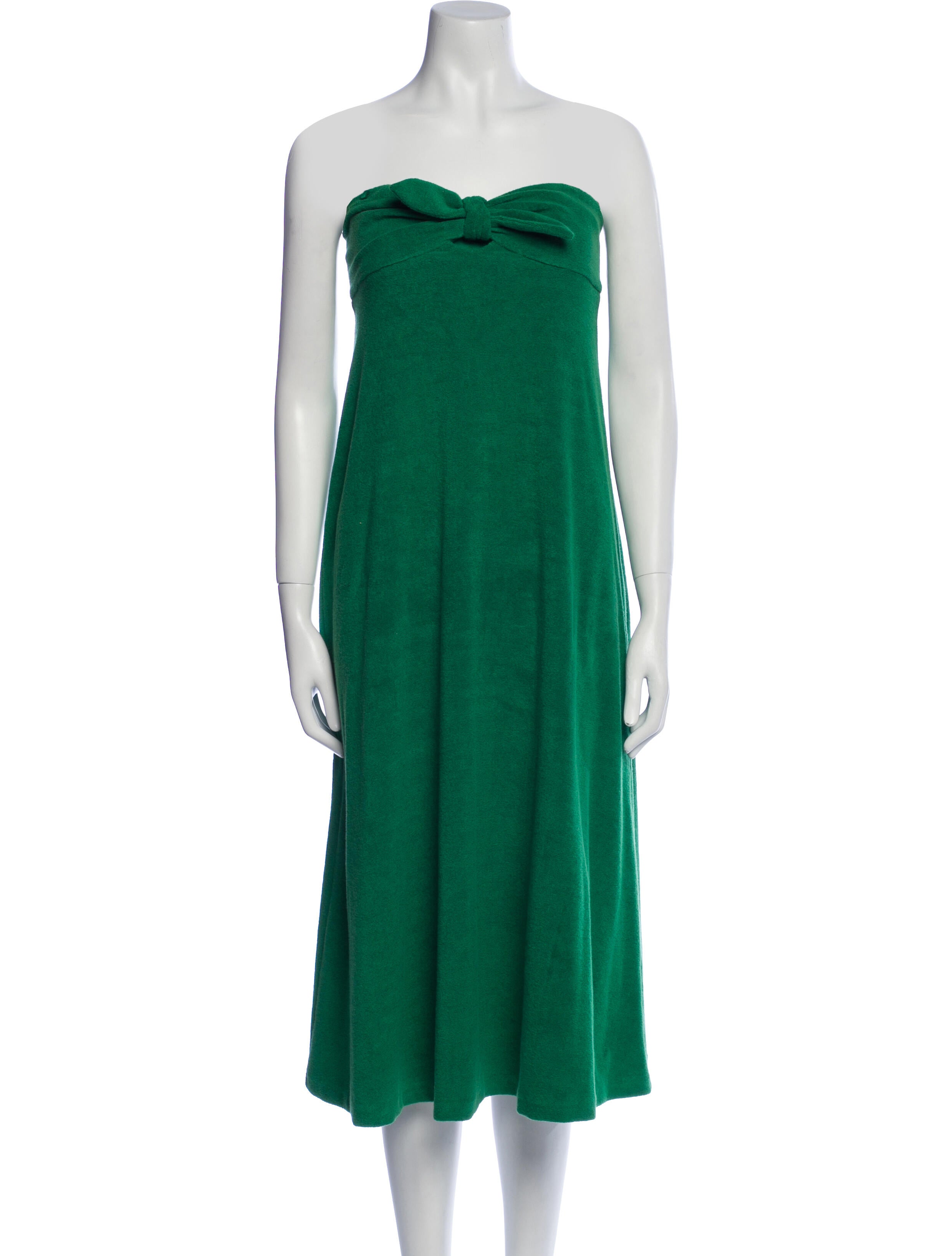 Zimmermann Strapless Knee-Length Dress